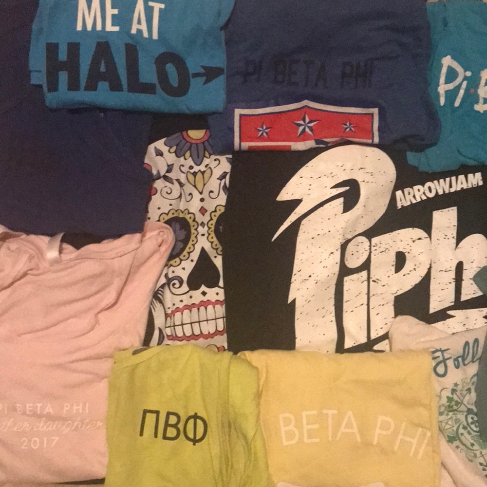 PI PHI TANKS AND TEES
